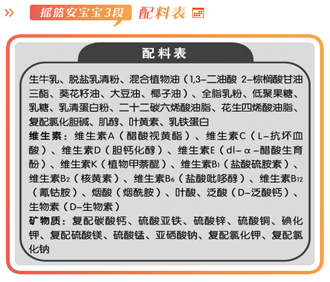 摇篮安宝宝奶粉配方怎么样,价格值不值得买?